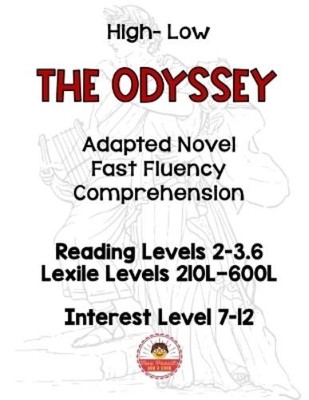 Two Pencils and a Book The Odyssey Adapted Novel High Interest Low (Taschenbuch)