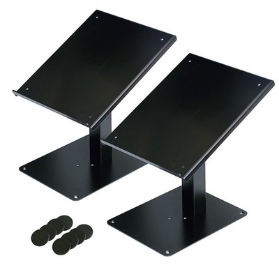 KIKUTANI DJ-CDL CDJ Convenient Stand Large Size for Pioneer 2 pieces Black