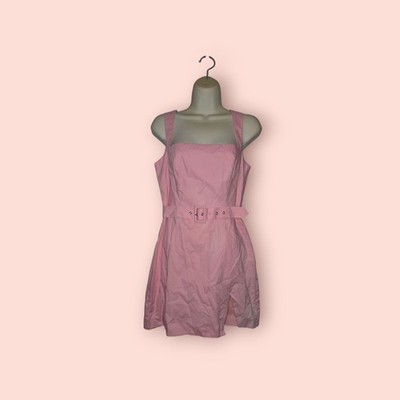 Majorelle Carolyn Pink Mini Dress Sleeveless Bodycon Party Cocktail Dress Med