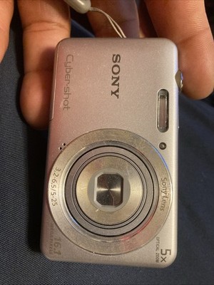 Sony Cyber-shot DSC-W710 Silver Digital Camera 16.1MP 5x Zoom - SON