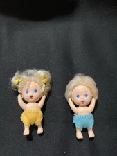 Set Of Two Tyco Quints Mini Dolls
