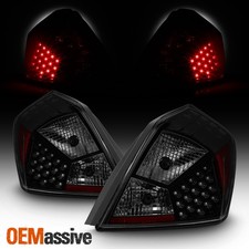 Fit Black Smoked 2007-2012 Altima 4-door Sedan Led Tail Lights Replacement Pair