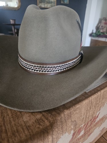 Stetson-Winchester Limited Edition XXX Vintage 1980 Cowboyhut Größe 6 7/8 Neu im Karton - Bild 5 von 6