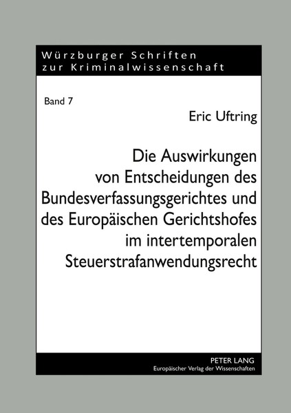 Die Auswirkungen Von Entscheidungen Des Bundesverfassungsgerichtes Und Des...-image