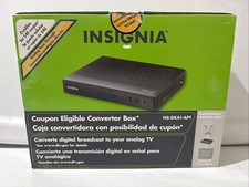 Insignia Digital to Analog Converter Box NS-DXA1-APT Complete w/Box Not Tested