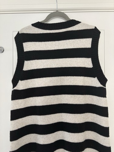 MONKI STRIPED TANK JUMPER DRESS SIZE L - Picture 8 of 8