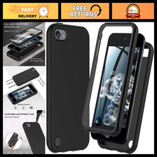 Shockproof Silicone Case for iPod Touch 7th/6th/5th Gen, Heavy Duty Full Body Co