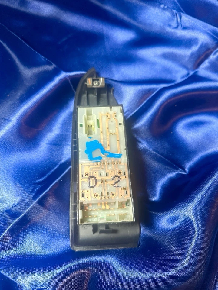 2003-2006 Infiniti G35 Coupe Black Driver Side Window Switch Master Switch OEM - Image 2 of 2