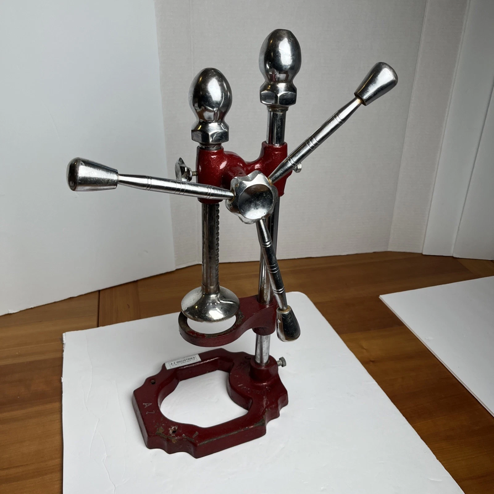 Commercial Pomegranate Citrus Juicer Press Iron TAJ METAL WORKS A.Z. Industries