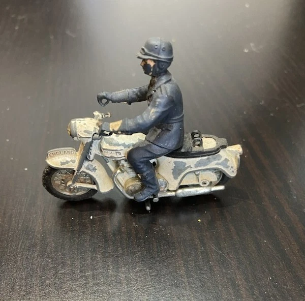 Miniature Britains 1/32 - Moto Allemande WW2 (occasion)