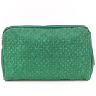 Christian Dior  Logo trinket box vintage Pouch green USA canvas Women 102849