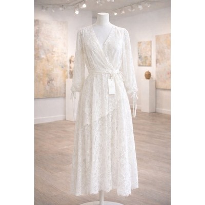 Endless Rose White Lace Midi Dress NWT Women's Sz M