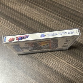 NFL '97 Sega Saturn COMPLETE Disc + Case + Manual