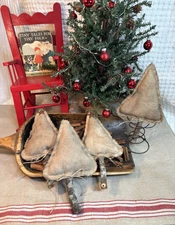 Very Prim ~ and ~ Rustic Tree Bowl Fillers ~ Tucks ~ Set of 4