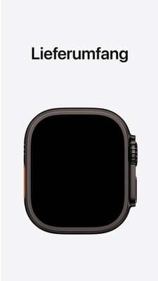 Apple Watch Ultra 3 (2025) 49mm GPS + Cellular Titanium Black