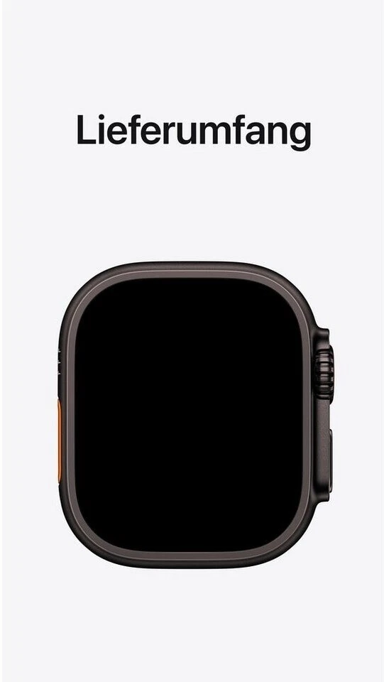 Apple Watch Ultra 3 (2025) Titanium Black – Neutralverpackt - Bild 2 von 2