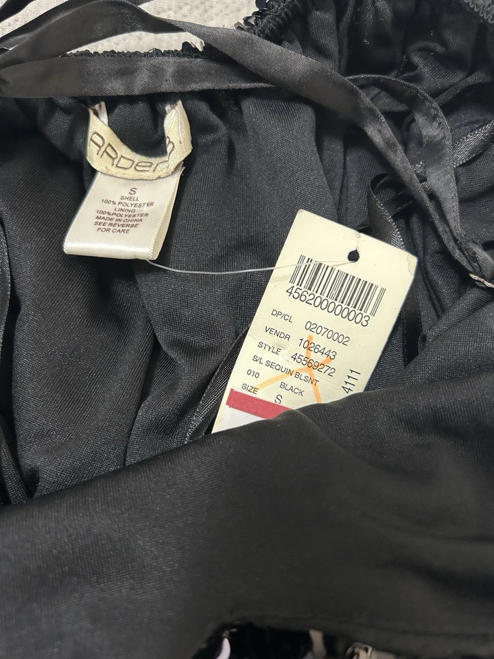 NWT!! Women’s Arden B Black Sequin Dress - Size Small - image 3 of 3