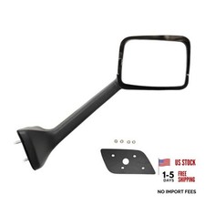 Hood Mirror Compatible with International LT, Truck Right Side Chrome Hood