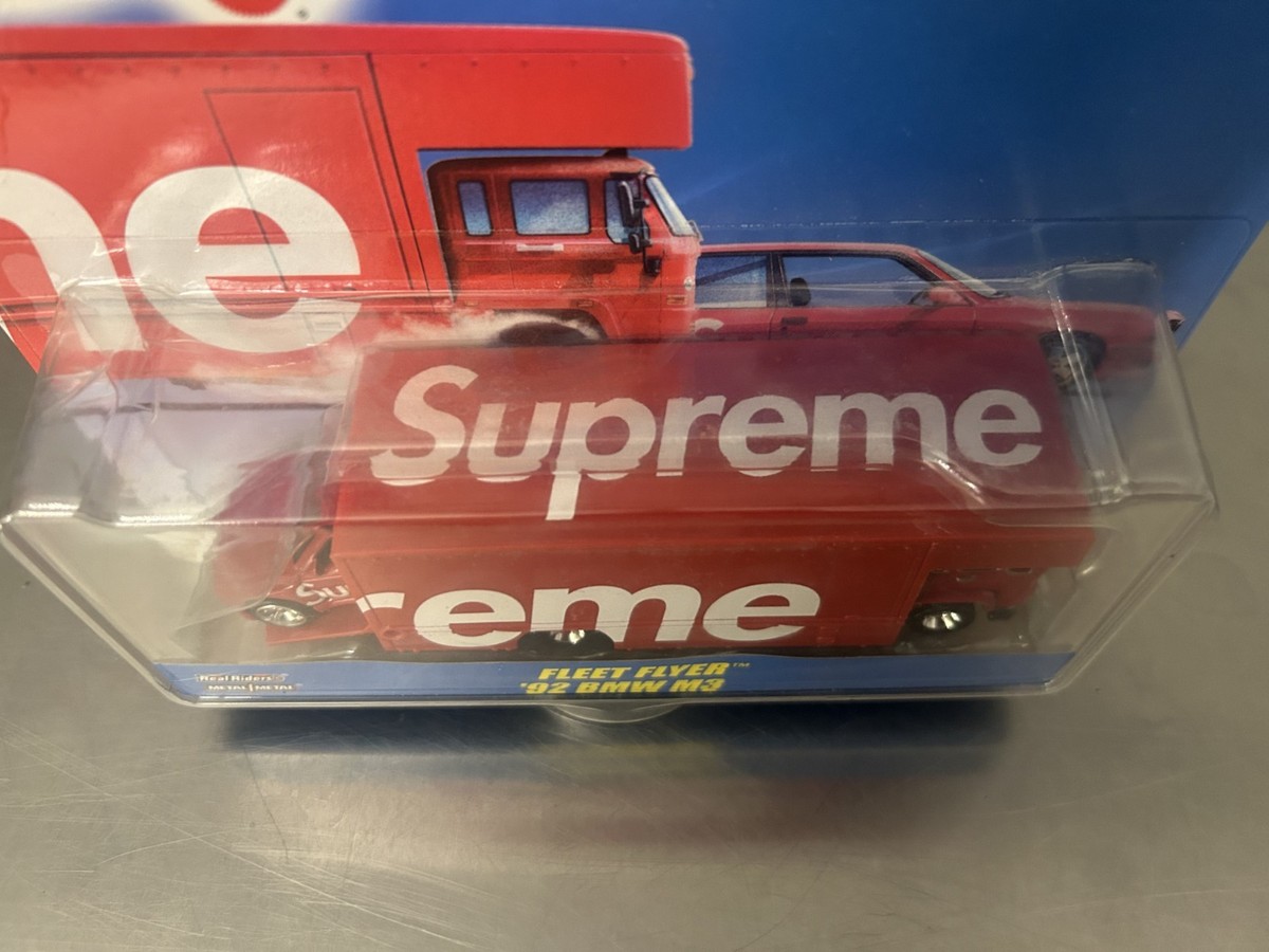 Supreme Hot Wheels Fleet Flyer + 1992 BMW M3 (19SS) Unopened