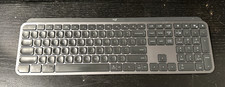 Logitech MX Keys Wireless Keyboard - Graphite, used