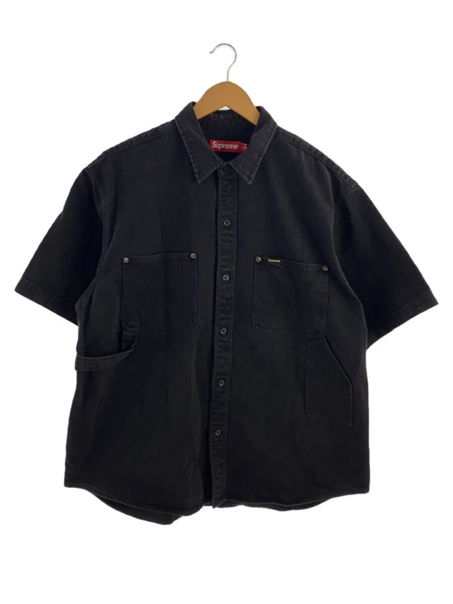 Chemises manches courtes Supreme noires L occasion