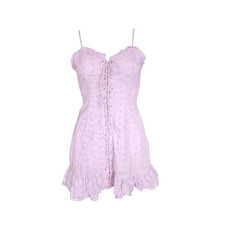 coquette corset lace mini dress