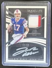 2021 Panini Immaculate Josh Allen Eye Black Patch Auto Autograph #/15 Bills
