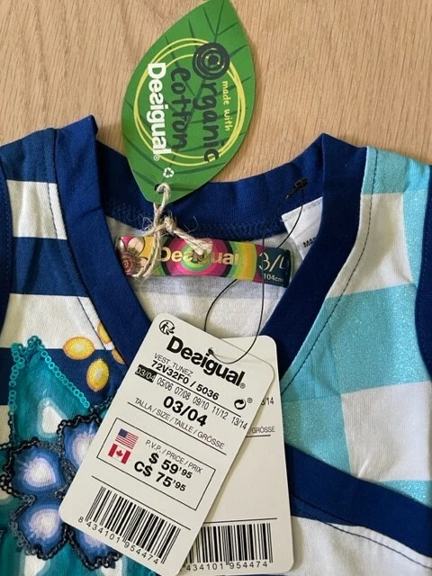 Desigual Girl's Dress - Image 3 of 4