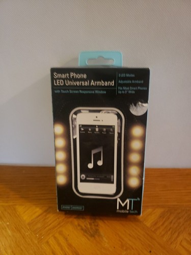 Mobile Tech Smart Phone LED Universal Armband w/ Touch Screen Responsive Window - 第 2/3 張圖片