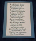 Matted Finished Cross Stitch Prayer for Mother, approximately 11" by 14" — photo 9