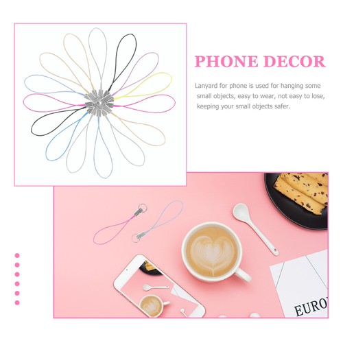 100 Pcs Doll Figure Pendant Wrist Strap for Phone Case Cell Lanyard - Zdjęcie 6 z 10