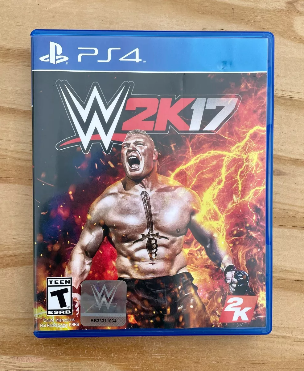 romanforfatter sydvest horisont W2K17 Sony Playstation PS4 WWE Game Disc Wrestling 2017 Complete With Case  | eBay