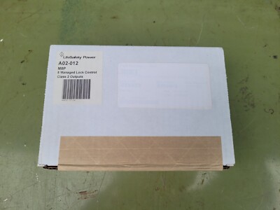 Brand New LifeSafety power M8P A02-012 8 Managed Lock Control Class 2 Outputs