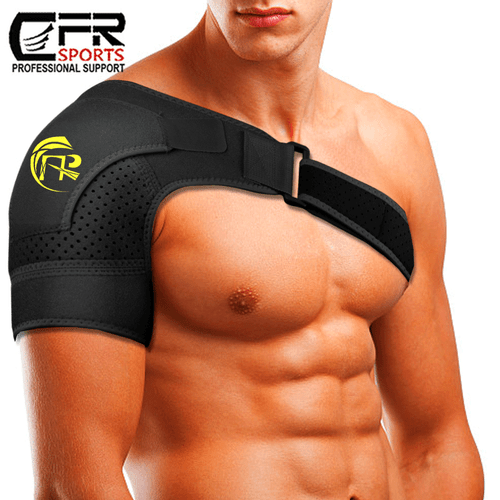 Shoulder Brace Support Compression Sleeve Torn Rotator Cuff AC Joint Pain Relief - Picture 9 of 21
