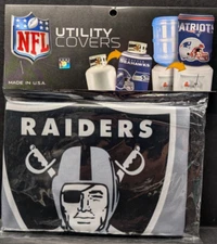 NFL Raiders Utility Cover Multiple Use Propane Tank, 5gal Water Bottle Or Bucket