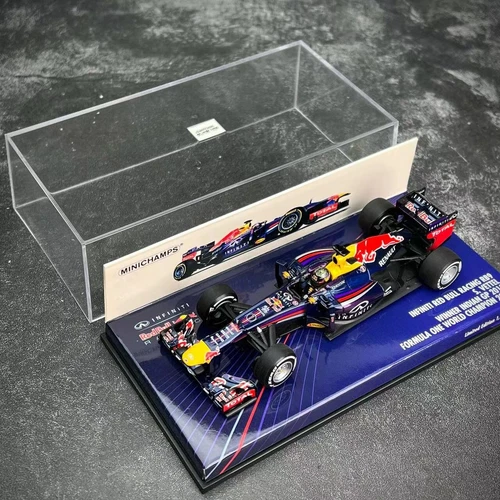 Minichamps 1/43 Infiniti Red Bull Racing RB9 F1 Ganador GP de India 2013 S. Vettel - Imagen 12 de 13