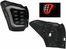 CLEAR/Black Sequential Signal LED Tail Light for 2014 15~2018 Subaru Forester SJ