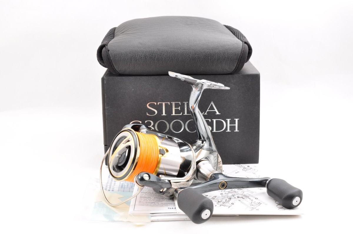 Shimano 14 Stella C3000SDH 5.3:1 235g Box Manual Used Spinning 