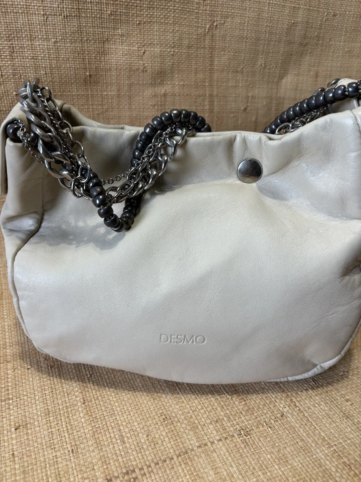 Bolso de mano de cuero Desmo Foto 2 de 4