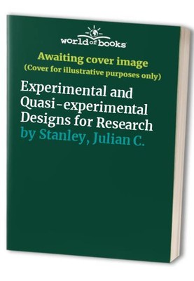 Experimental and Quasi-experimental..., Stanley, Julian