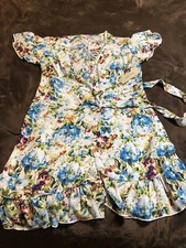Nine Eight Wrap Dress Size Medium Multicolored-NWT