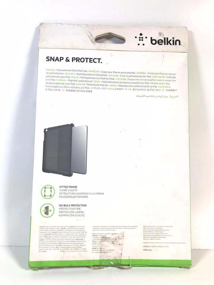 Belkin Shield Sheer Matte Case for iPad Air, Smoke - Image 3 of 4