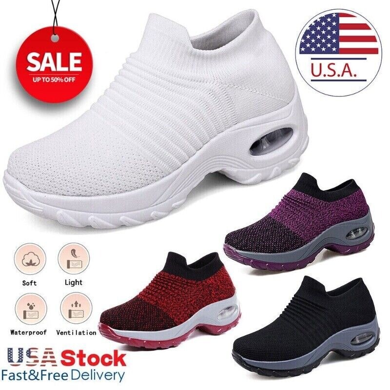 Women's Orthopedic Walking Sneakers for Diabetic Comfort Running Jogging Nursing