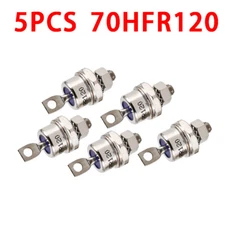 5 Pairs Rectifier Diode Spiral for Battery Charging Converter 70HFR120 70A 1200W