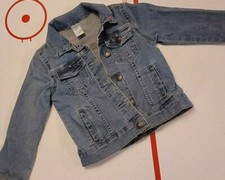 Adorable CARTERS Denim Blue Jean Jacket for Little Girls 5T Gently Used