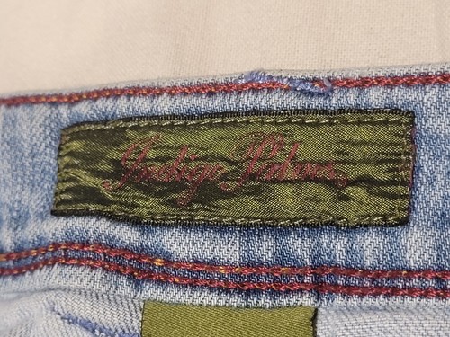 Women's Indigo Palms Brand Flared Bootcut Denim Jeans Size 28 Light Blue - Picture 7 of 8