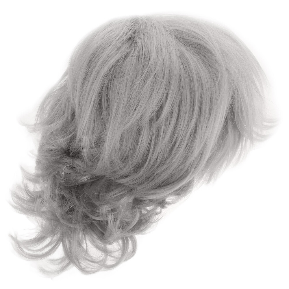 Perücken Für Ältere Frauen Damen Alte Kostüm Echthaarperücken Weiße