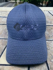CSC Logo FlexFit Hat Yupoong Lightweight Blue Stretch Fit OSFM Work Cap