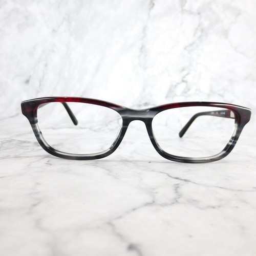 Scott Harris SH-434 C2 Eyeglasses Gray Red Full Rim Rectangular Frames 52-15-140