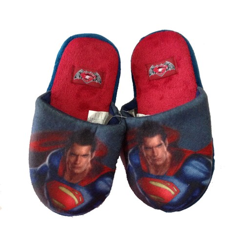 Superman Slippers Red IN Soft Plushes 